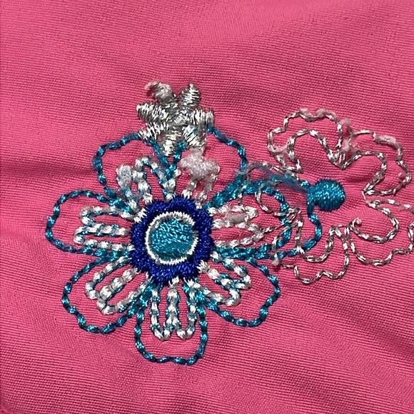 Rugged Bear Girls Blue Floral Winter Jacket. Very Good Condition. Size 24M. - Picture 7 of 16